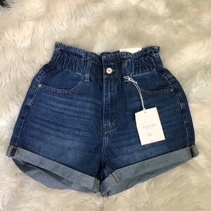 Kancan denim shorts nwt